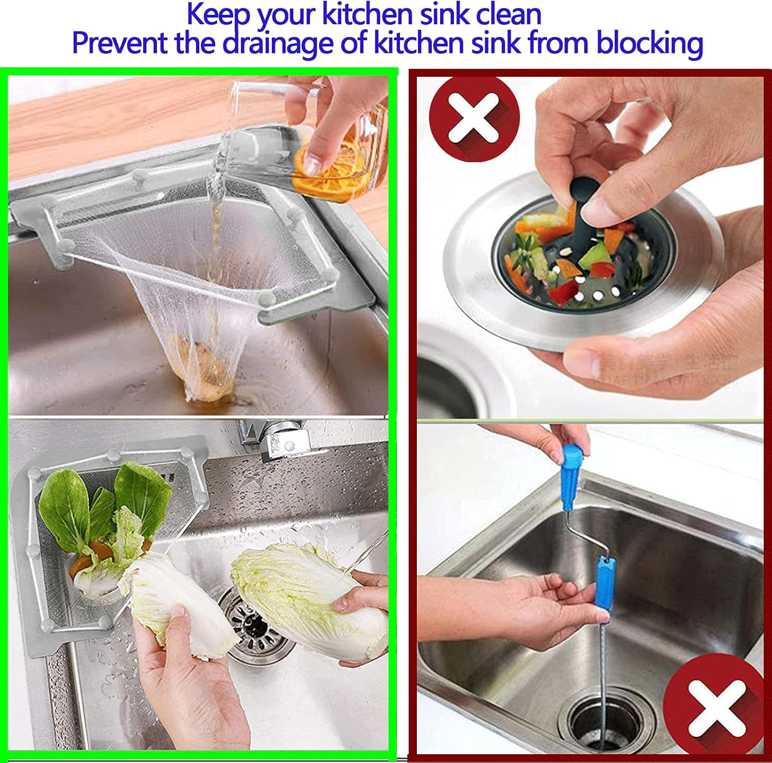 Hygienic No-Touch Sink Filter System